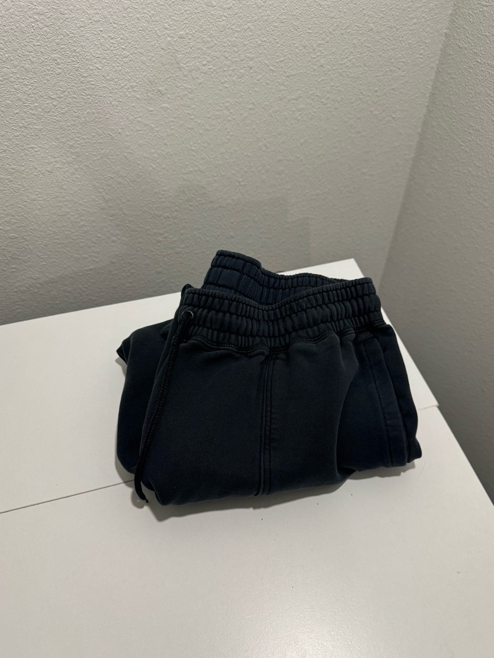 Black Nike joggers